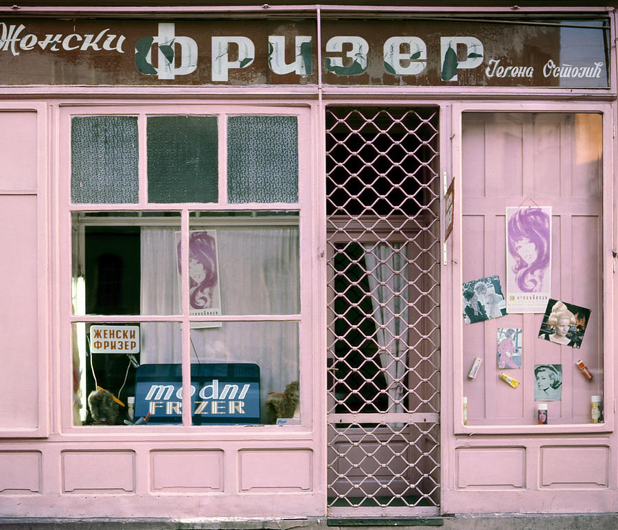 Fashion Hairdresser. Belgrade. Serbia Photograph by Juan Carlos Ferro Duque