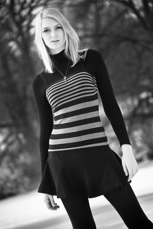 Fashion In Black And White Photograph by Ralf Kaiser