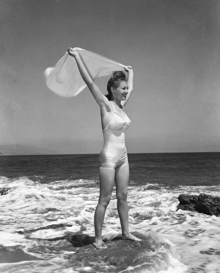 Beach Photograph - Fashion: Womens Swimsuit by Granger