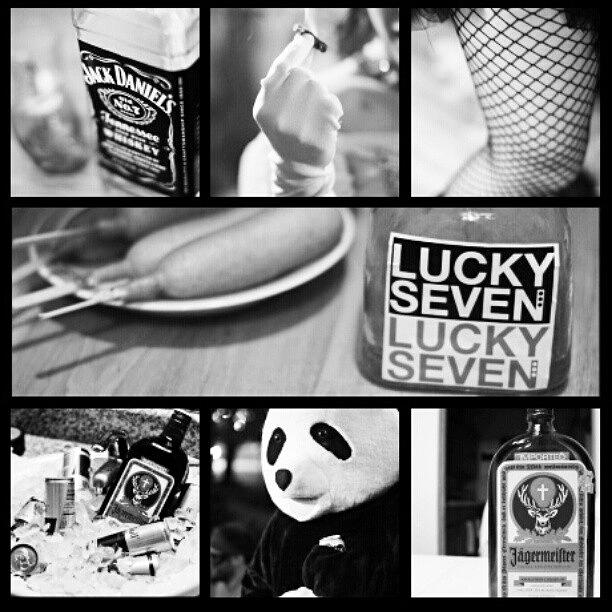 Yolo Photograph - Fast Times With #luckyseven... #inkwell by Dilaxo Gertron