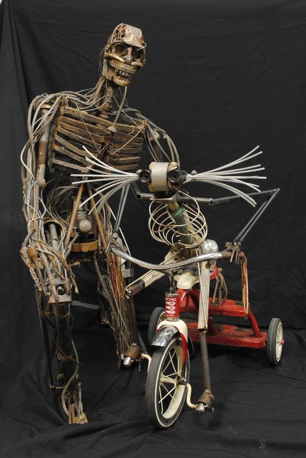 Surreal Sculpture - Faster by Eddie Sparr