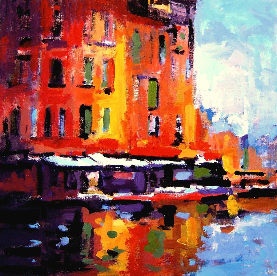Fauvist Painting - Fauvo Porto by R W Goetting