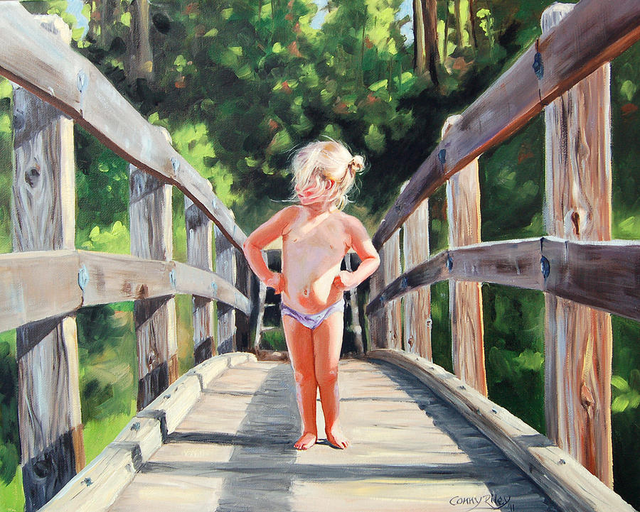 Summer Painting - Fearless by Conny Riley