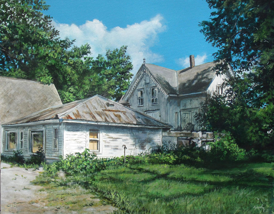 Feed Store Painting by William Brody