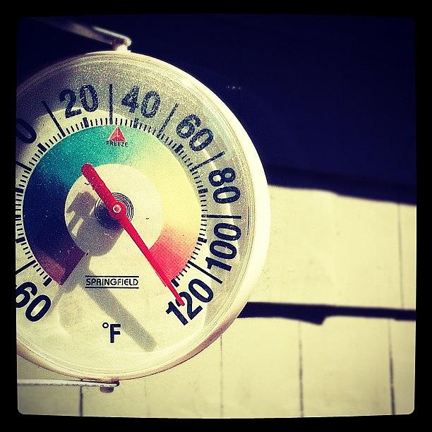 Temperature Photograph - Feel the Heat by John Grillo