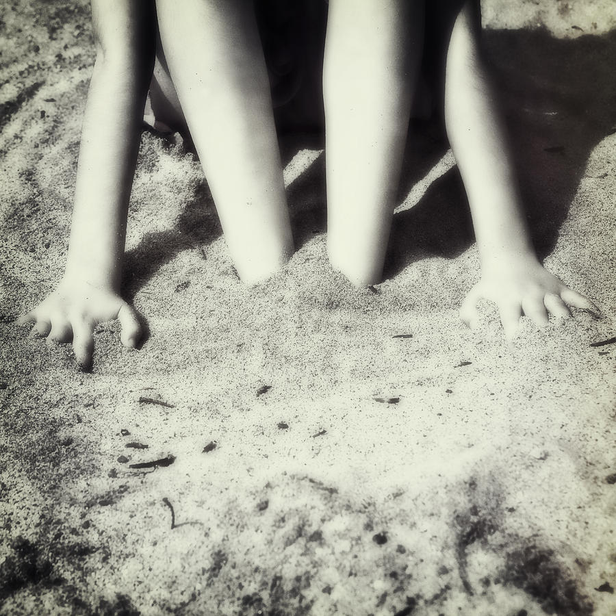Beach Photograph - Feet In The Sand by Joana Kruse