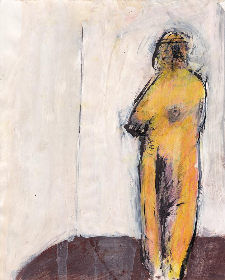 Female Figure In Room 1 Painting by JC Armbruster