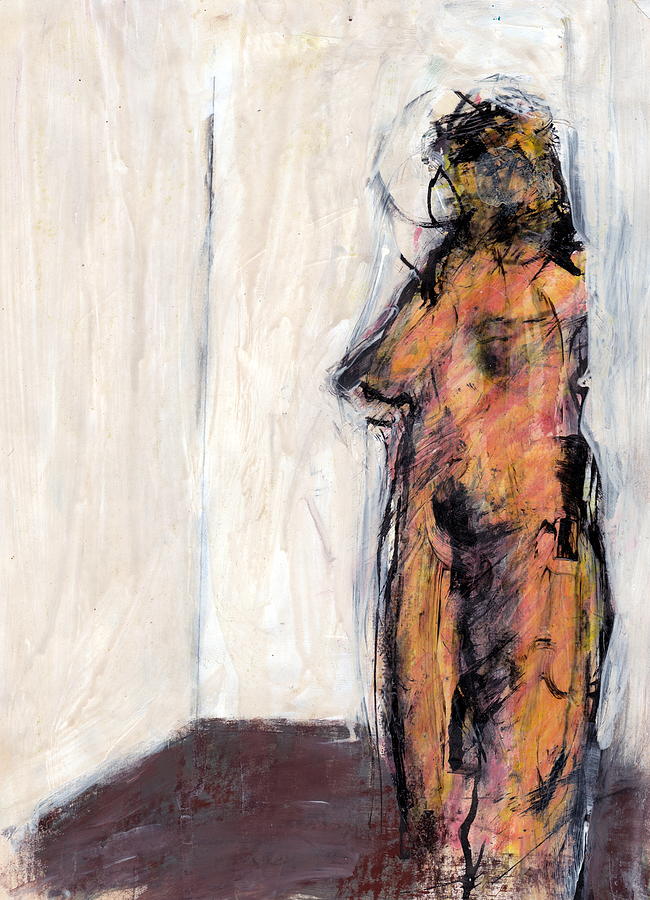 Female Figure In Room 3 Painting by JC Armbruster