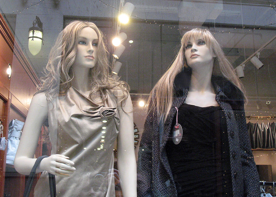 Female Mannequins High Fashion Photograph by Kathy Fornal