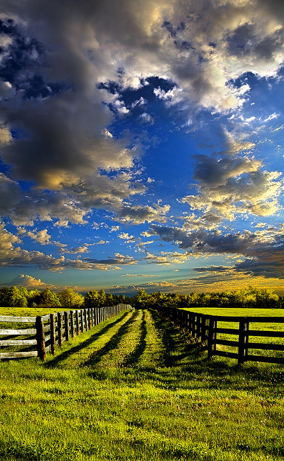 Fences Photograph by Phil Koch - Fine Art America