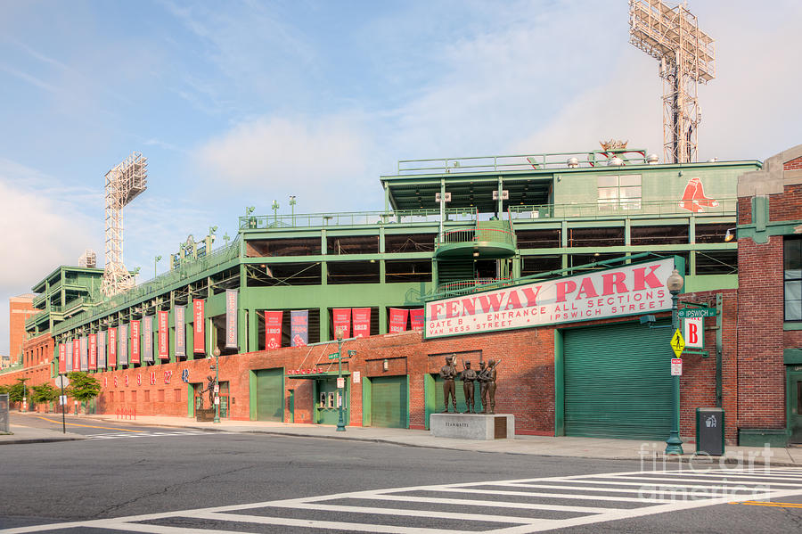 Fenway Park I Photograph by Clarence Holmes