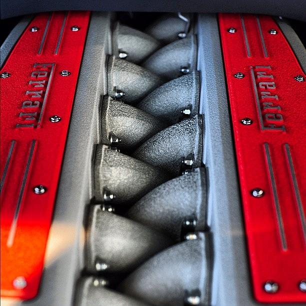 Ferrari Photograph - #ferrari #gto Engine by 🅿💀r1⃣©⚠◀ Qu1⃣5⃣p3⃣l