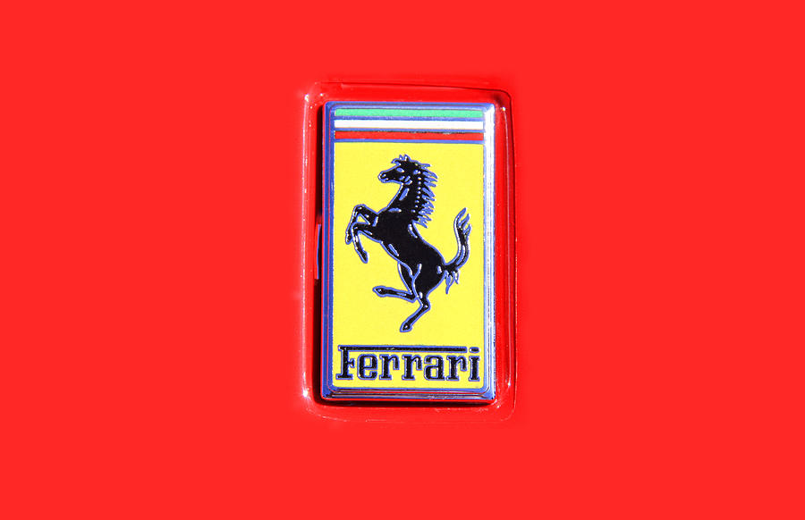 Ferrari Logo Photograph by Joe Myeress