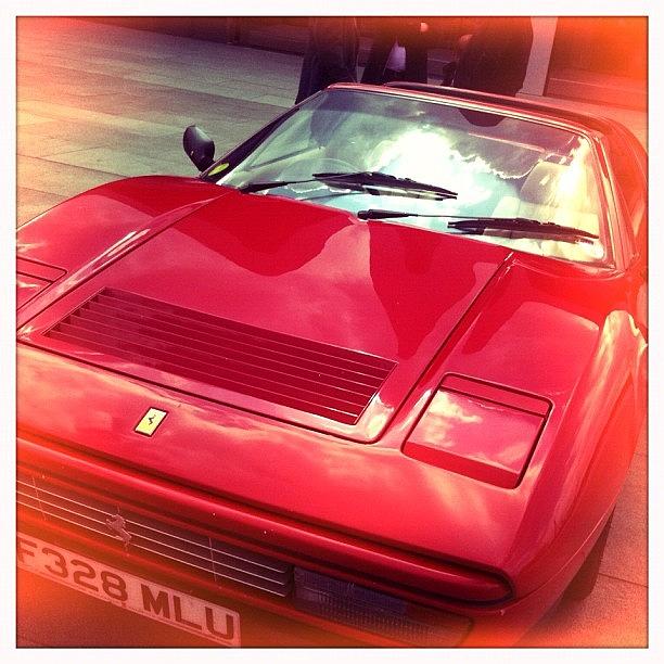 Ferrari #photo #iphoneography Photograph by Michael James