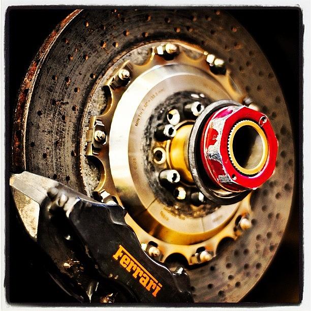 Ferrari Photograph - #ferrarifxx #ferrari #fxx #brakepads by 🅿💀r1⃣©⚠◀ Qu1⃣5⃣p3⃣l