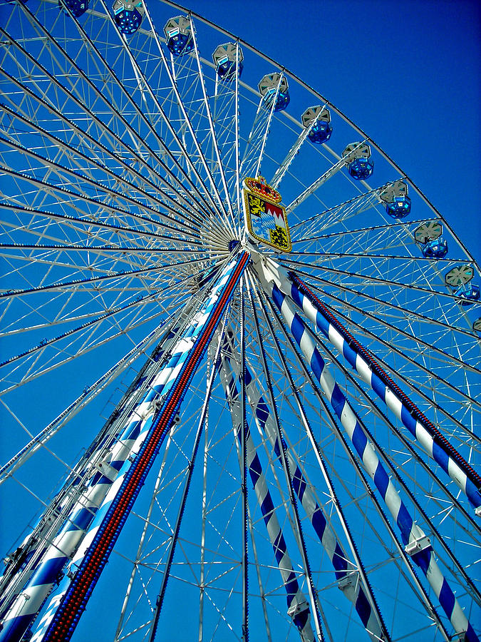 Ferris Wheel - Nuremberg  Photograph by Juergen Weiss