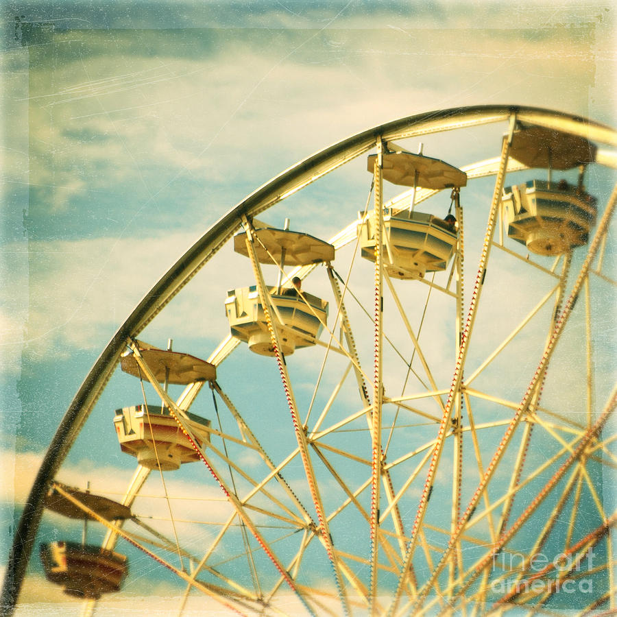 Ferris wheel 2 Photograph by Sylvia Cook