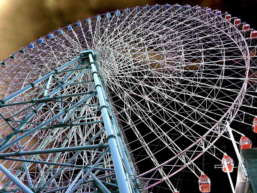 Ferris Wheel Photograph by Allan Rothman