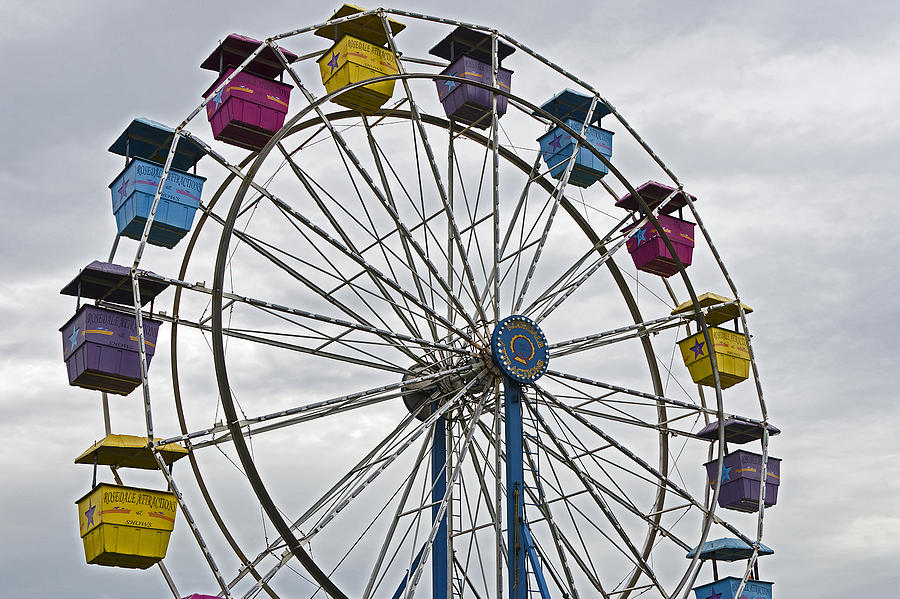 Ferris Wheel Photograph - Ferris Wheel by Brendan Reals