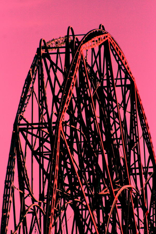 Ferris Wheel Coney Island Photograph by Christopher J Kirby
