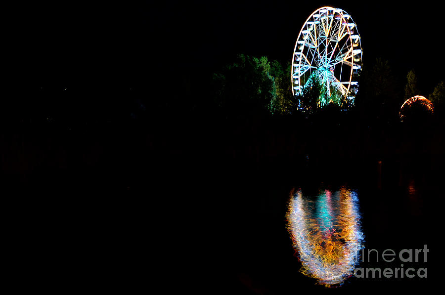 Ferris wheel Photograph by Mats Silvan