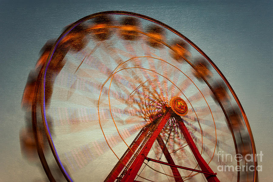 Ferris Wheel VI Photograph by Clarence Holmes