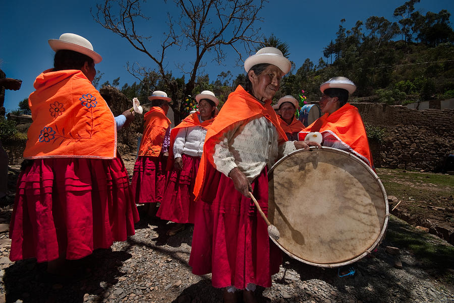 Festival Of Music And Traditional Dances Population Of Copusquia