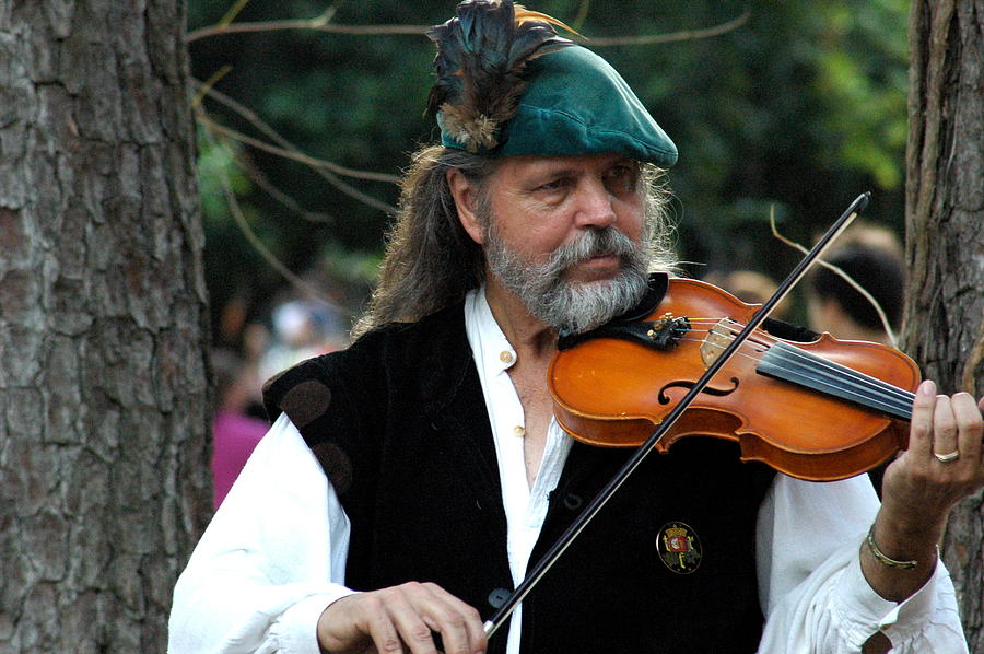 Fiddle Player Photograph by Teresa Blanton