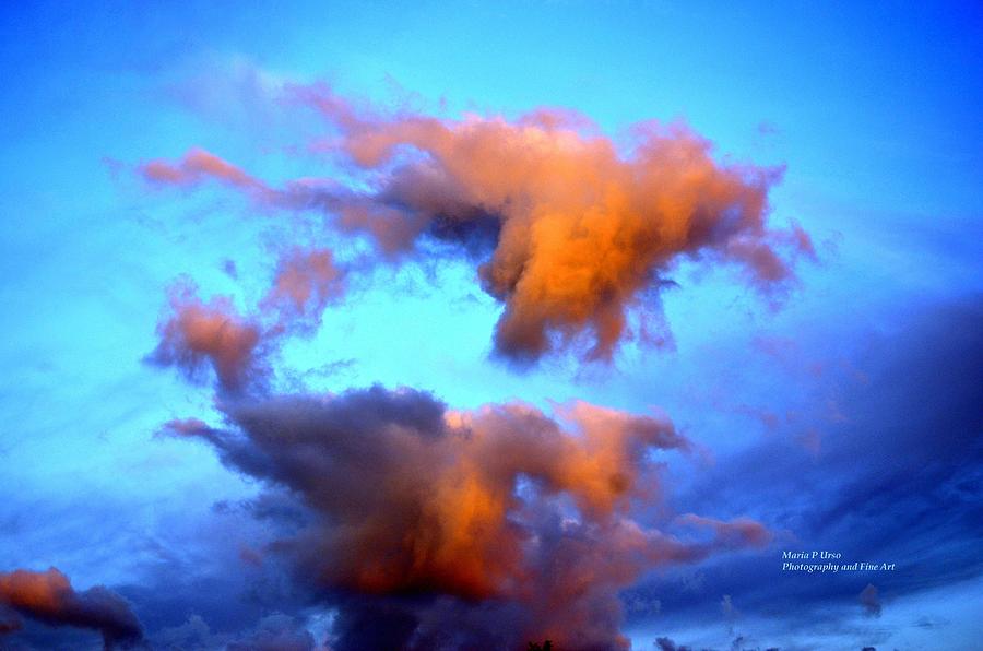 Fiery Clouds Photograph by Maria Urso - Fine Art America