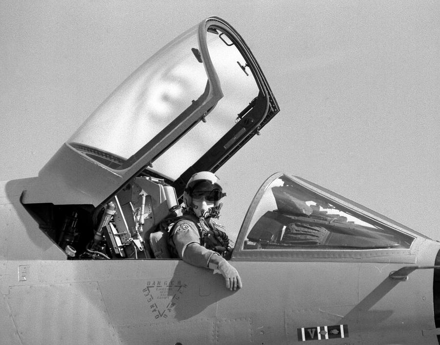 Fighter Pilot Photograph by Jim Painter