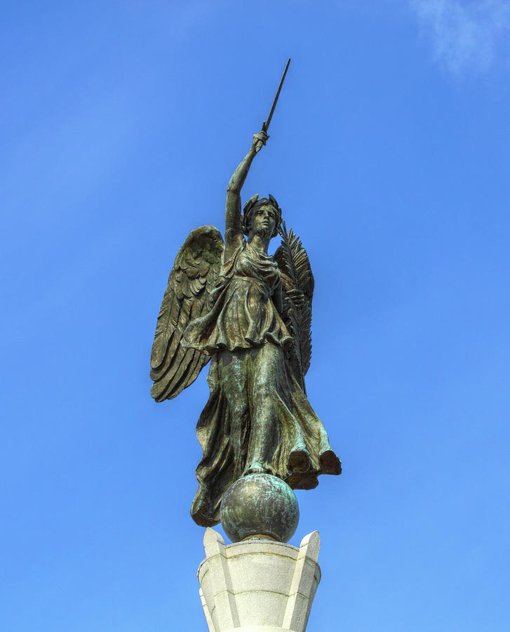 Figure of Winged Victory at Gettysburg Photograph by Randy Steele ...