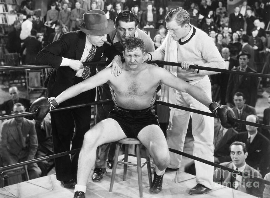 Film Still: Boxing Photograph by Granger