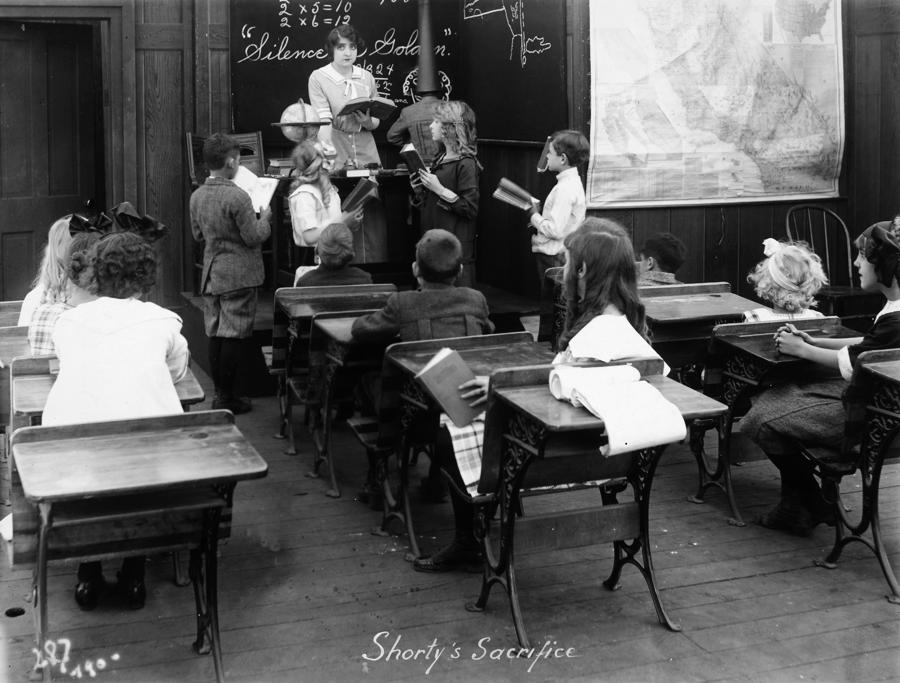 Film Still: Classroom Photograph by Granger