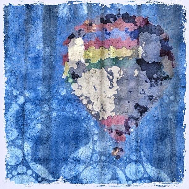 Filtered Watercolour Balloon Photograph by Chris Johnson
