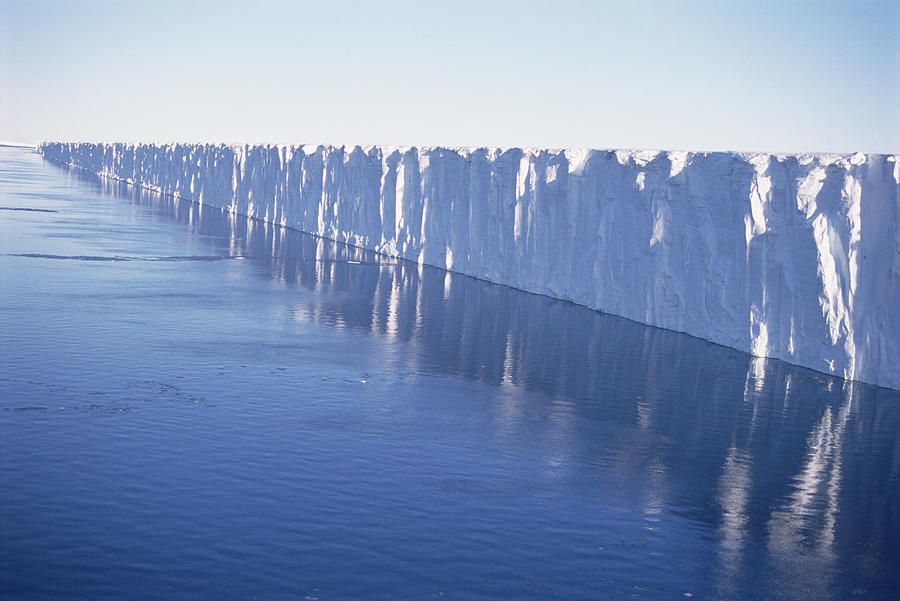 Fimbul Ice Shelf, Princess Martha Photograph by Tui De Roy