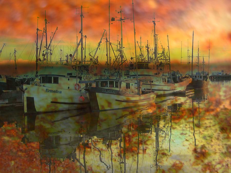 Boat Photograph - Final Rest by Shirley Sirois