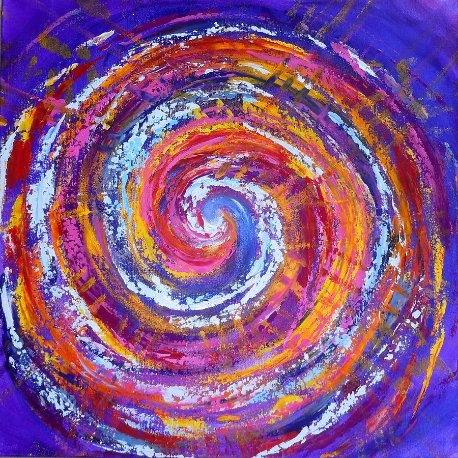 Fire and Water 2 Painting by Deb Brown Maher