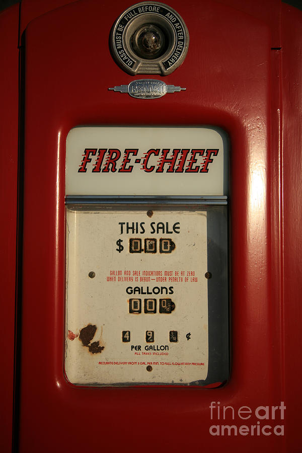 Fire-Chief Red Photograph by Timothy Johnson
