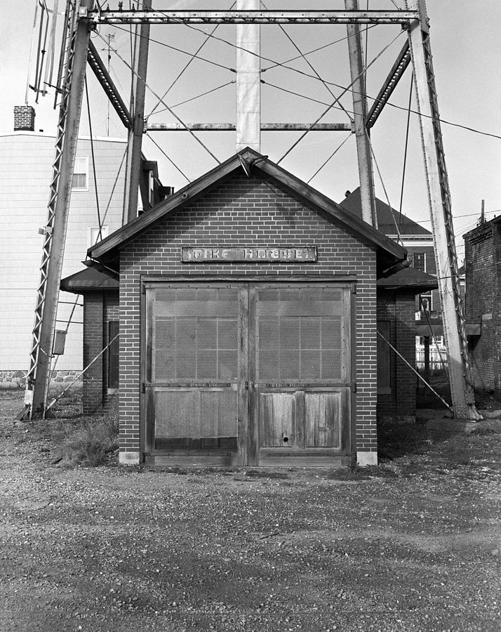 Fire House with Water Tower Photograph by Jan W Faul