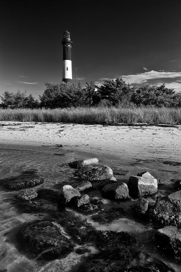 Black And White Photograph - Fire Island in Black and White by Rick Berk