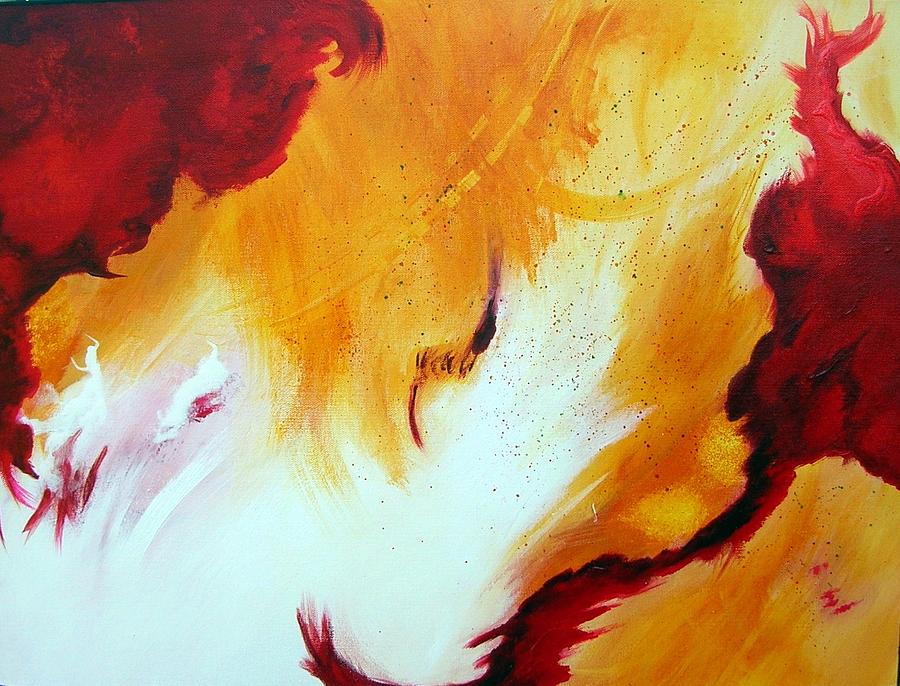 Fire Storm Painting by Mary Kay Holladay - Fine Art America