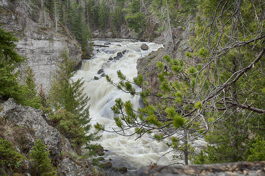 Firehole Falls Photograph by Jack R Perry