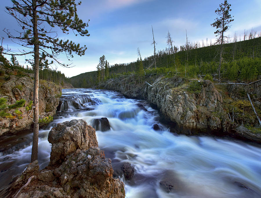 Firehole River Yellowstone National Photograph by Tim Fitzharris