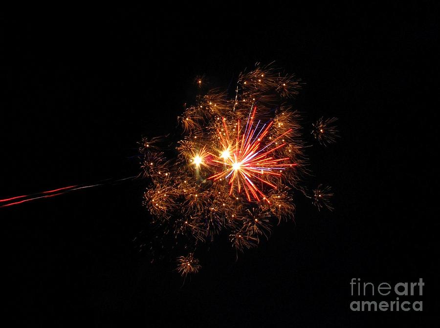 Independence Day Photograph - Fireworks 05 by Ausra Huntington nee Paulauskaite