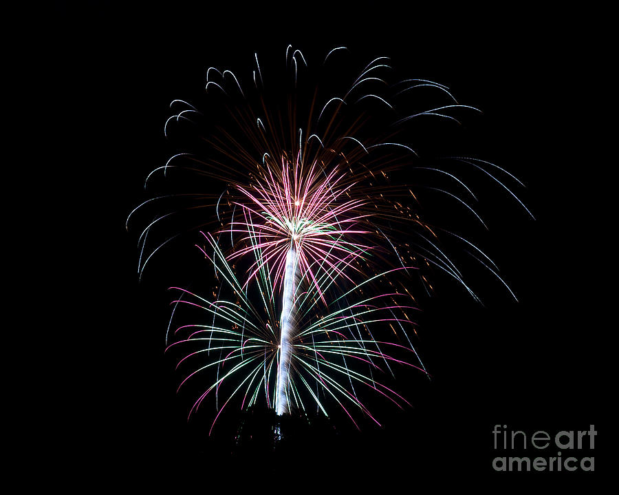 Fireworks 13 Photograph by Mark Dodd