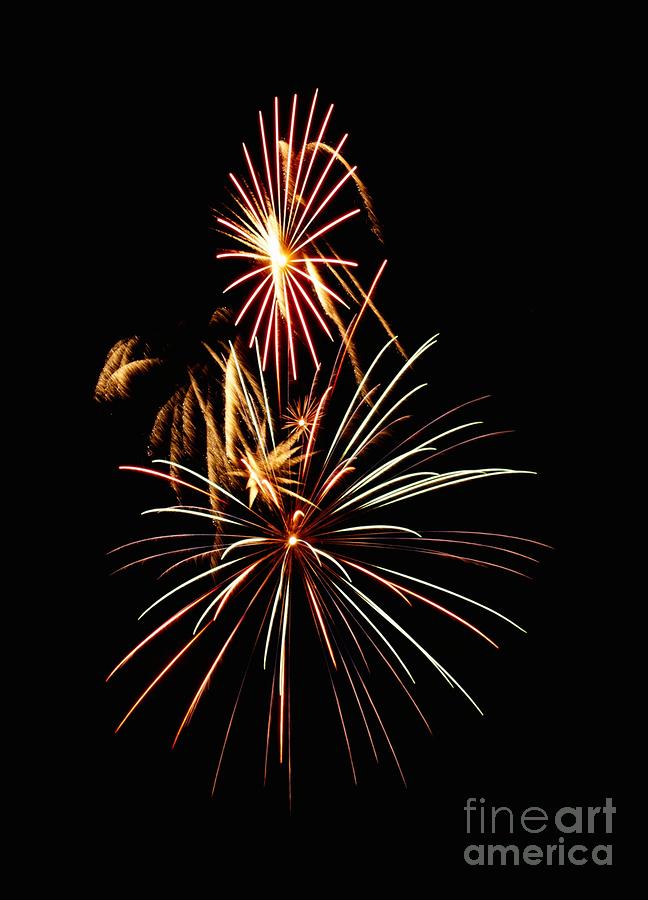 Fireworks 3 Photograph by Greg Jones