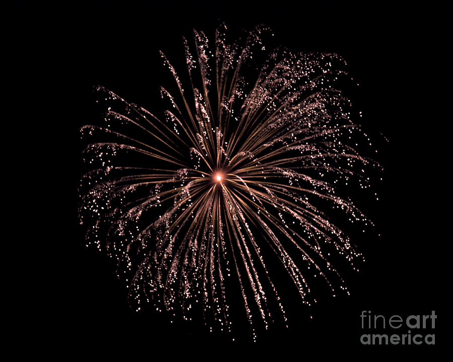 Fireworks 3 Photograph by Mark Dodd