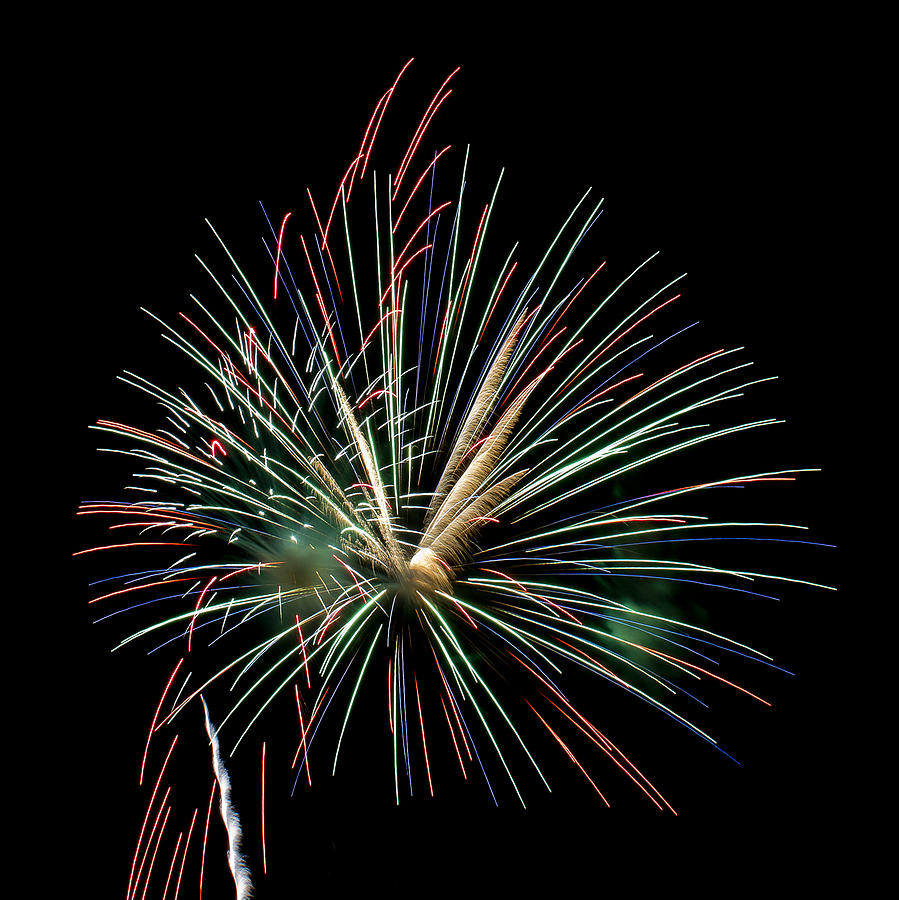 Fireworks Photograph - Fireworks by Bets Wilson