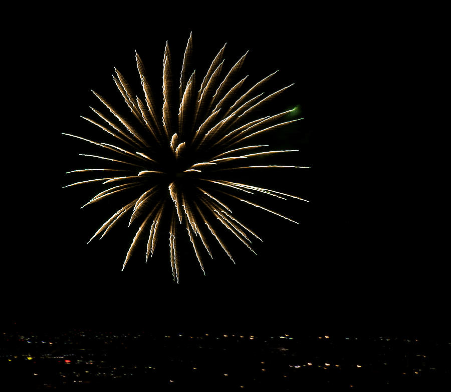 Independence Day Photograph - Fireworks Fun 5 by Marilyn Hunt