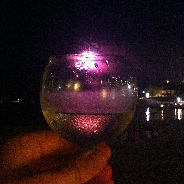 Beach Photograph - Fireworks in a glass by Kimberley Burleigh